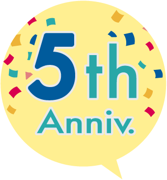 ありがとう5周年!