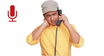 録音機能が標準装備。